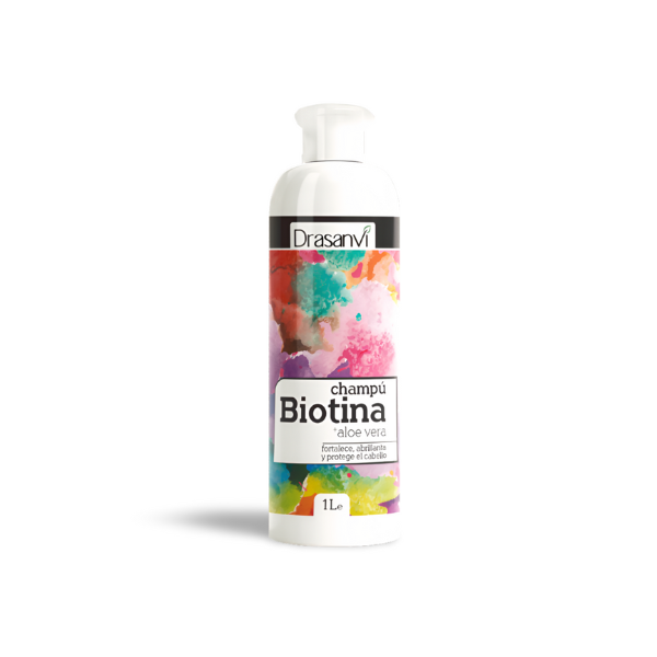 Champú Biotina y Aloe Vera 1L Drasanvi